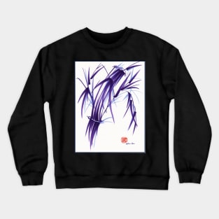 AURA - Orignal Spiritual Zen Bamboo painting Crewneck Sweatshirt